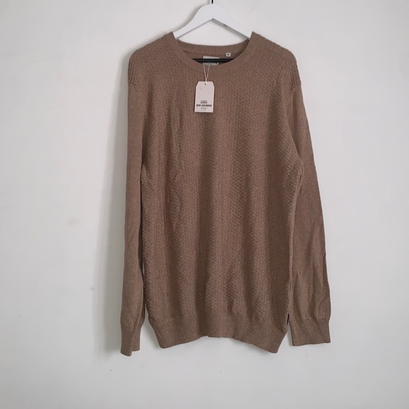 Ben Sherman | Textured Knit Size XL in Camel - Picture 1 of 6